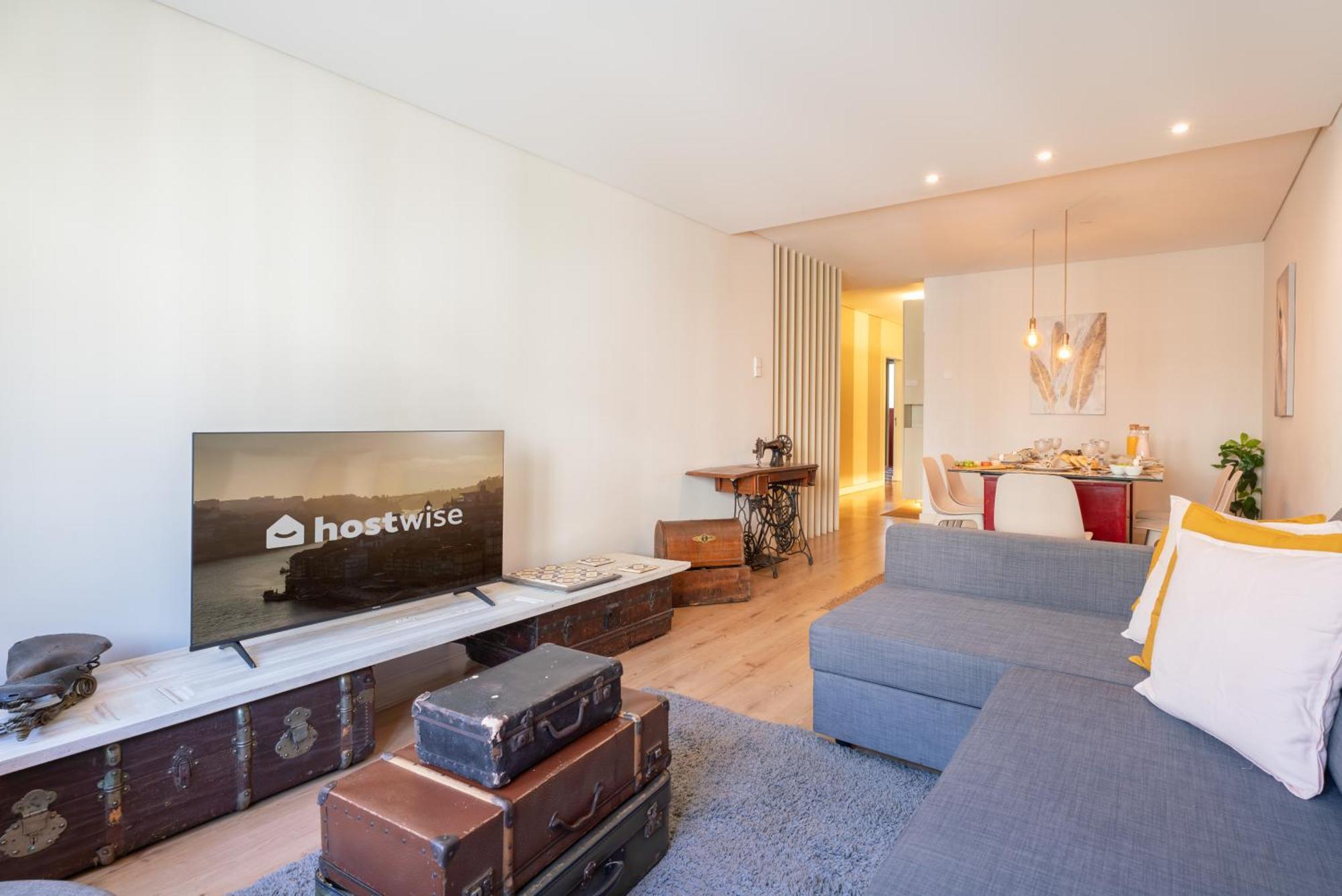 Host Wise - Colorful Bright Flat With Balcony Lejlighed Porto Værelse billede