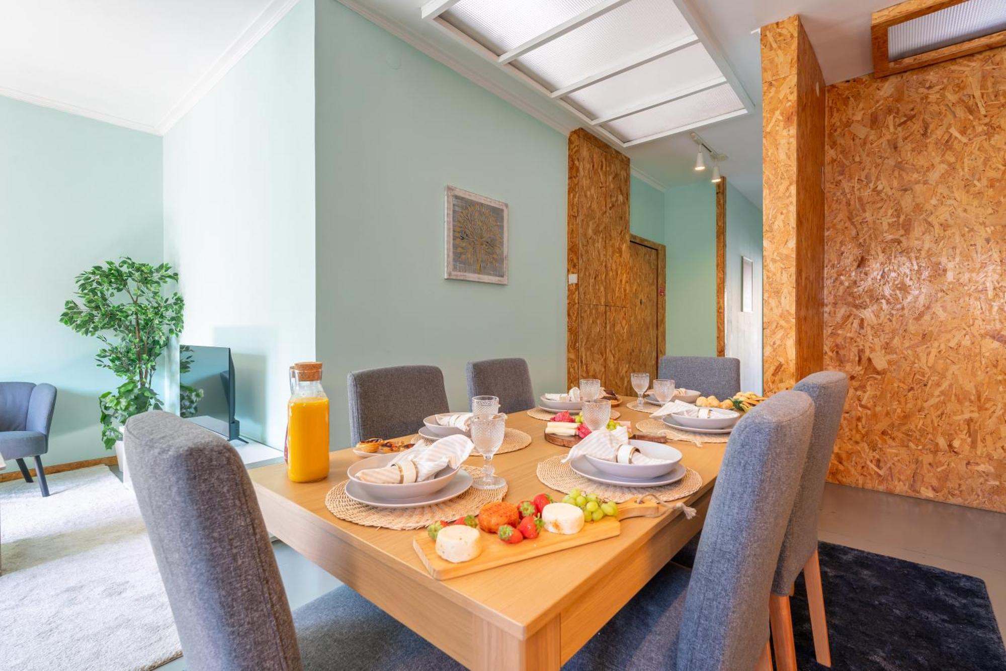 Host Wise - Colorful Bright Flat With Balcony Lejlighed Porto Værelse billede