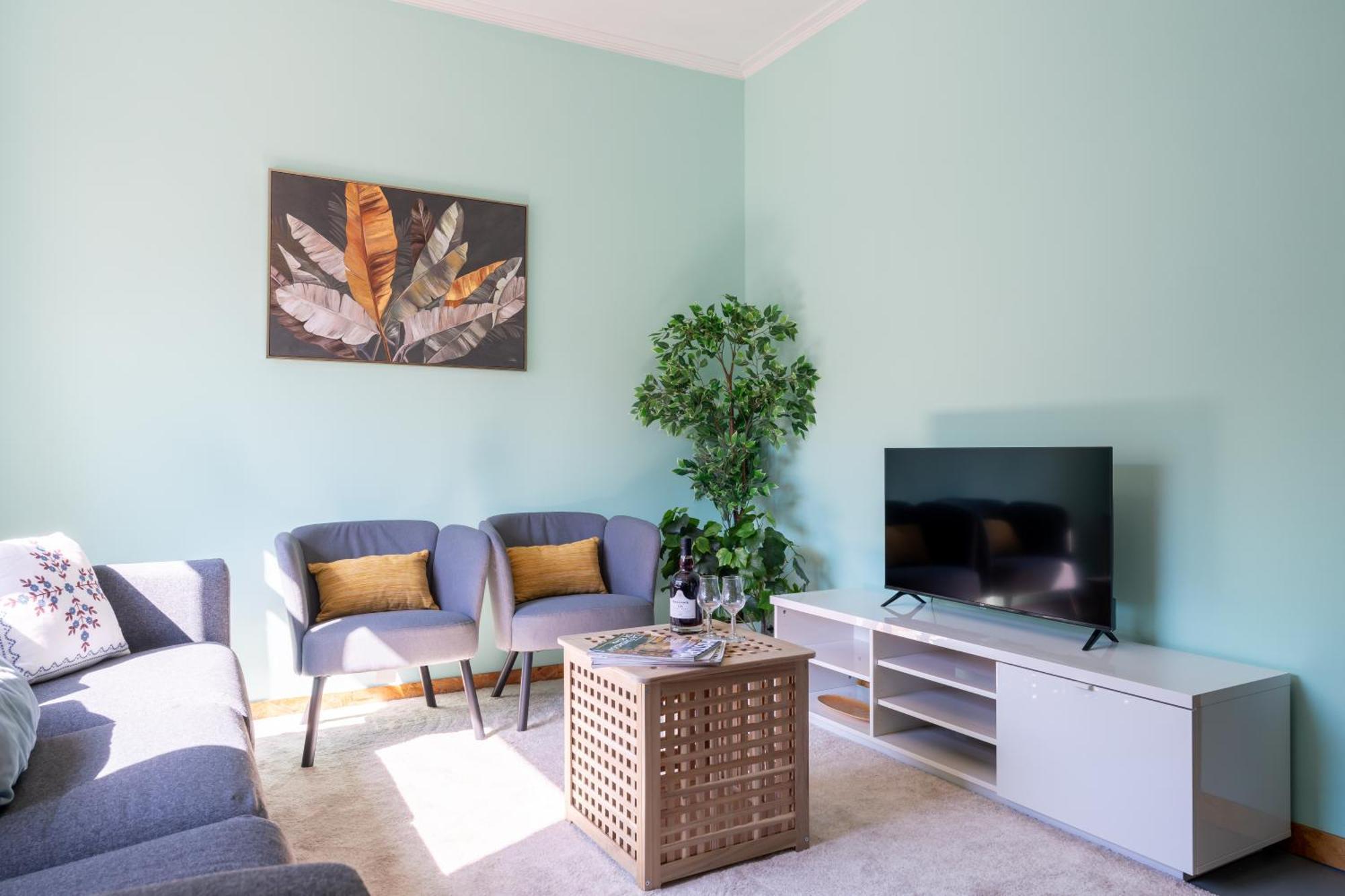 Host Wise - Colorful Bright Flat With Balcony Lejlighed Porto Værelse billede